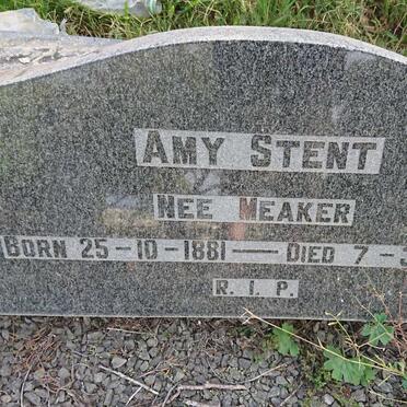 STENT Amy nee MEAKER 1881-1938
