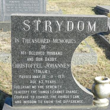 STRYDOM Christoffel Johannes -1971