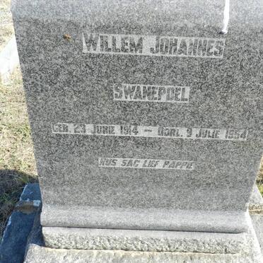SWANEPOEL Willem Johannes 1914-1954