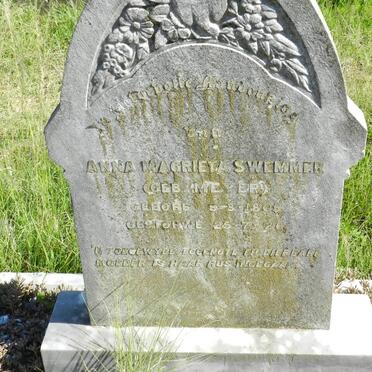 SWEMMER Anna Magrieta nee MEYER 1865-1926