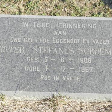 SCHOEMAN Pieter Stefanus 1906-1967
