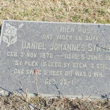 STRYDOM Daniel Johannes 1878-1957