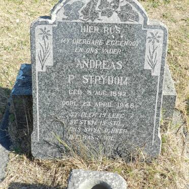 STRYDOM Andreas P. 1892-1948