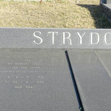 STRYDOM Hermanus Johannes 1912-1985