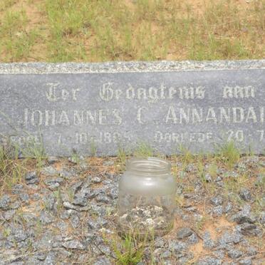 ANNANDALE Johannes C. 1885-1968