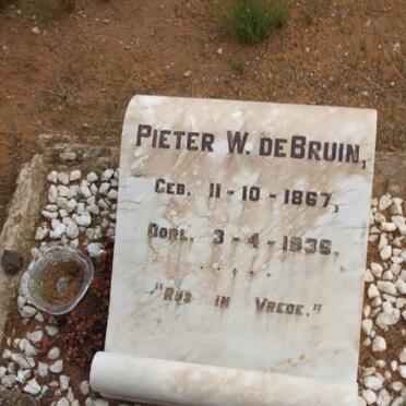 BRUIN Pieter W., de 1867-1936