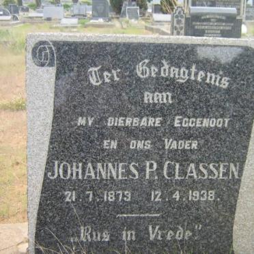 CLASSEN Johannes P. 1879-1938