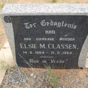 CLASSEN Elsie M. 1884-1965