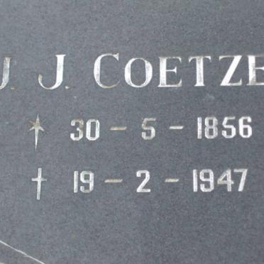 COETZER J.J. 1856-1947