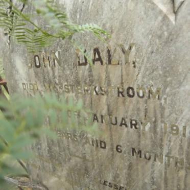 DALY John -191?