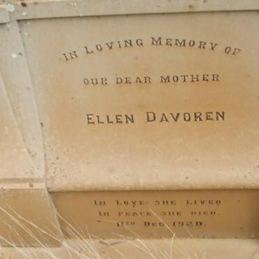 DAVOREN Ellen -1929