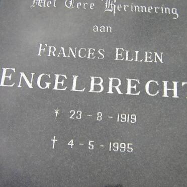 ENGELBRECHT Frances Ellen 1919-1995