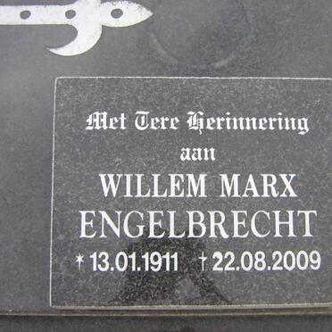 ENGELBRECHT Willem Marx 1911-2009