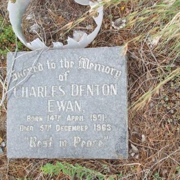 EWAN Charles Denton 1901-1963