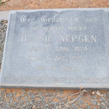 NEPGEN Bessie 1924-1993