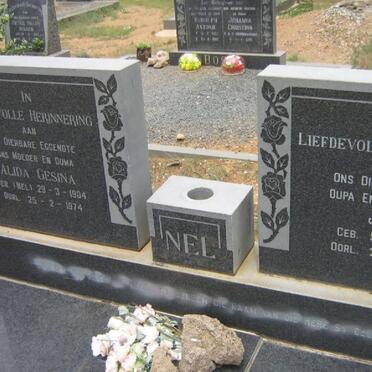 NEL John 1903-1982 &amp; Alida Gesina NEL 1904-1974