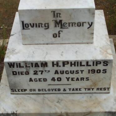 PHILLIPS William H. -1905