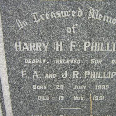 PHILLIPS H.F. 1899-1951