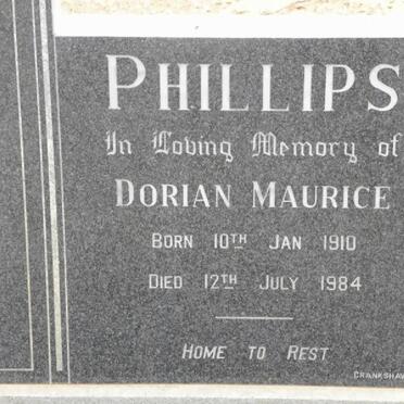 PHILLIPS Dorian Maurice 1910-1984