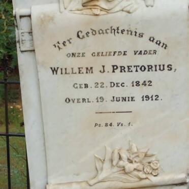 PRETORIUS Willem J. 1842-1912