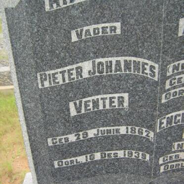 VENTER Pieter Johannes 1862-1939  