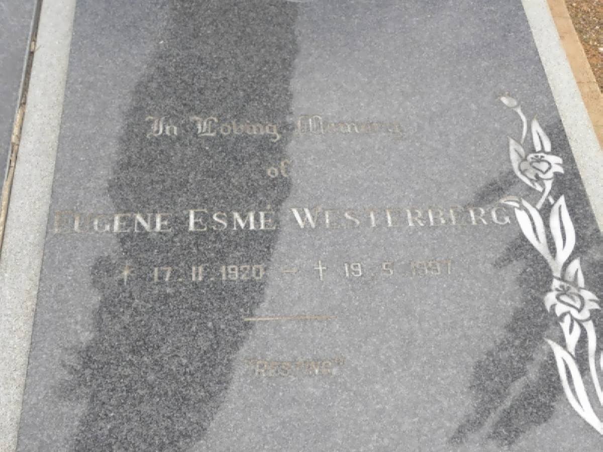 WESTERBERG Eugene Esme 1920-1997