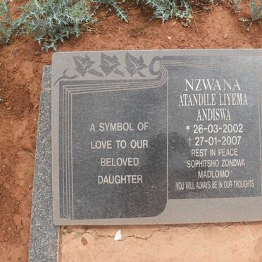 NZWANA Atandile Liyema Andiswa 2002-2007