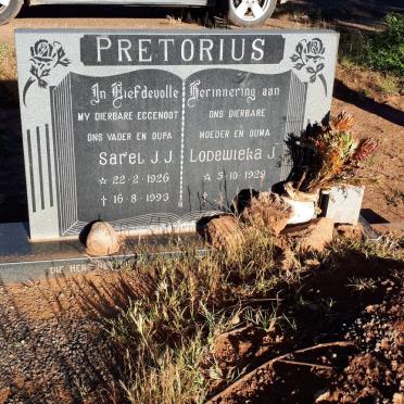 PRETORIUS Sarel J.J. 1926-1993 &amp; Lodewieka J. 1929-