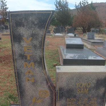 VETMAN Yoyo Sam 1926-2002