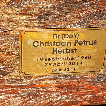 HERBST Christiaan Petrus 1940-2014 :: HERBST Marthinus Johannes 1980-2014