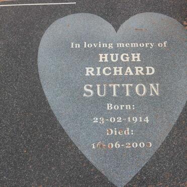 SUTTON Hugh Richard 1914-2000