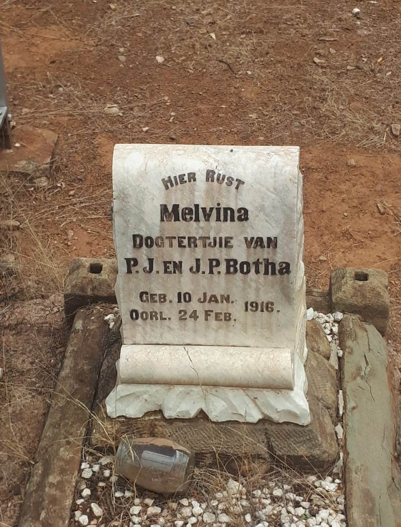 BOTHA Melvina 1916-1916