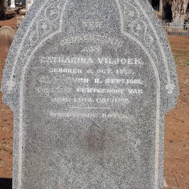 CACHET Catharina, LION nee VILJOEN 1855-1885