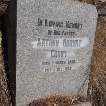 CONRY Arthur Hubert 1858-1950