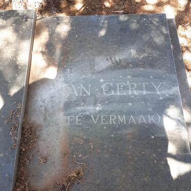 CUMMING John Forbes 1901-1980 &amp; Joan Gerty VERMAAK