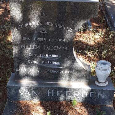 HEERDEN Willem Lodewyk, van 1891-1969