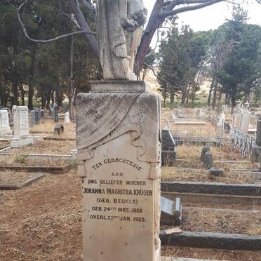 KRUGER Jacob Petrus 1850-1925 &amp; Johanna Magritha BEUKES 1855-1925