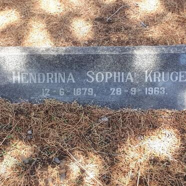 KRUGER Willem Jacobus 1876-1936 &amp; Hendrina Sophia 1879-1963