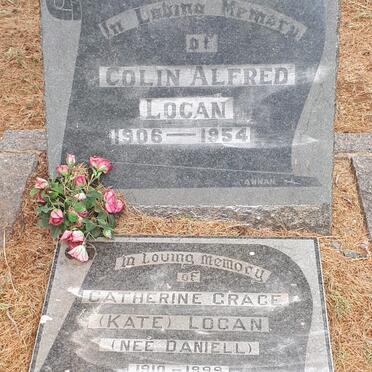 LOGAN Colin Alfred 1906-1954 &amp; Catherine Grace DANIELL 1910-1999