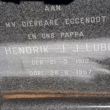 LUBBE Hendrik J.J. 1912-1967