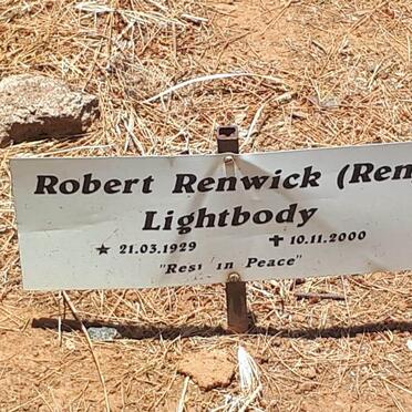 LIGHTBODY Robert Renwick 1929-2000