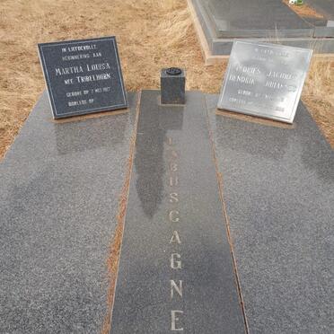 LABUSCAGNE Andries Jacobus Hendrik Johannes 1916-1999  &amp; Martha Louisa TRIBELHORN 1917-