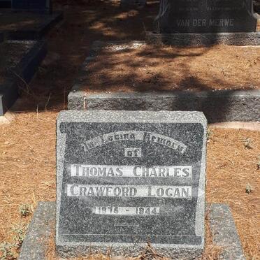 LOGAN Thomas Charles Crawford 1875-1944