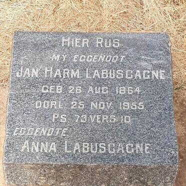 LABUSCAGNE Jan Harm 1864-1955