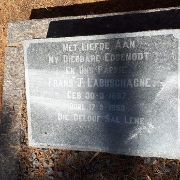 LABUSCHAGNE Frans J. 1887-1953