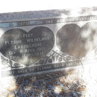 LABUSCAGNE Petrus Wilhelmus 1906-1946