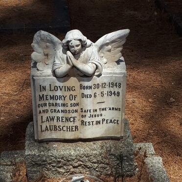 LAUBSCHER Lawrence 1948-1949