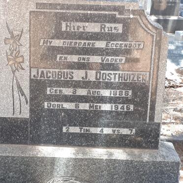 OOSTHUIZEN Jacobus J. 1886-1946