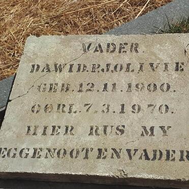 OLIVIER Dawid P.J. 1900-1970