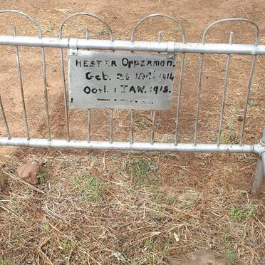 OPPERMAN Hester 1914-1918